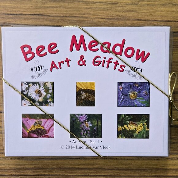 Four Boxes of Blank Notecards (60 total) with Prints of Acrylic Paintings - Picture 5 of 9